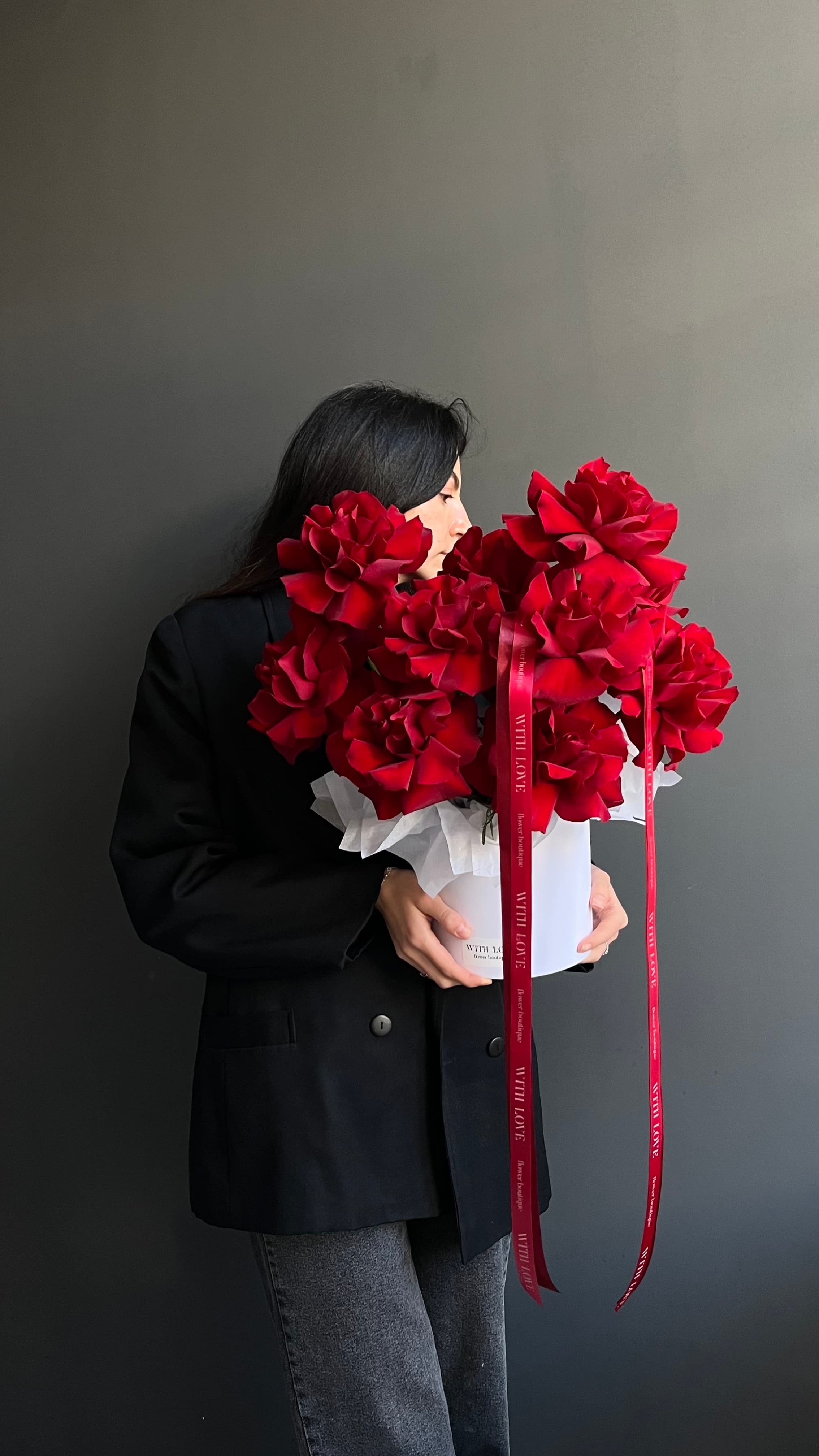 Red rose box