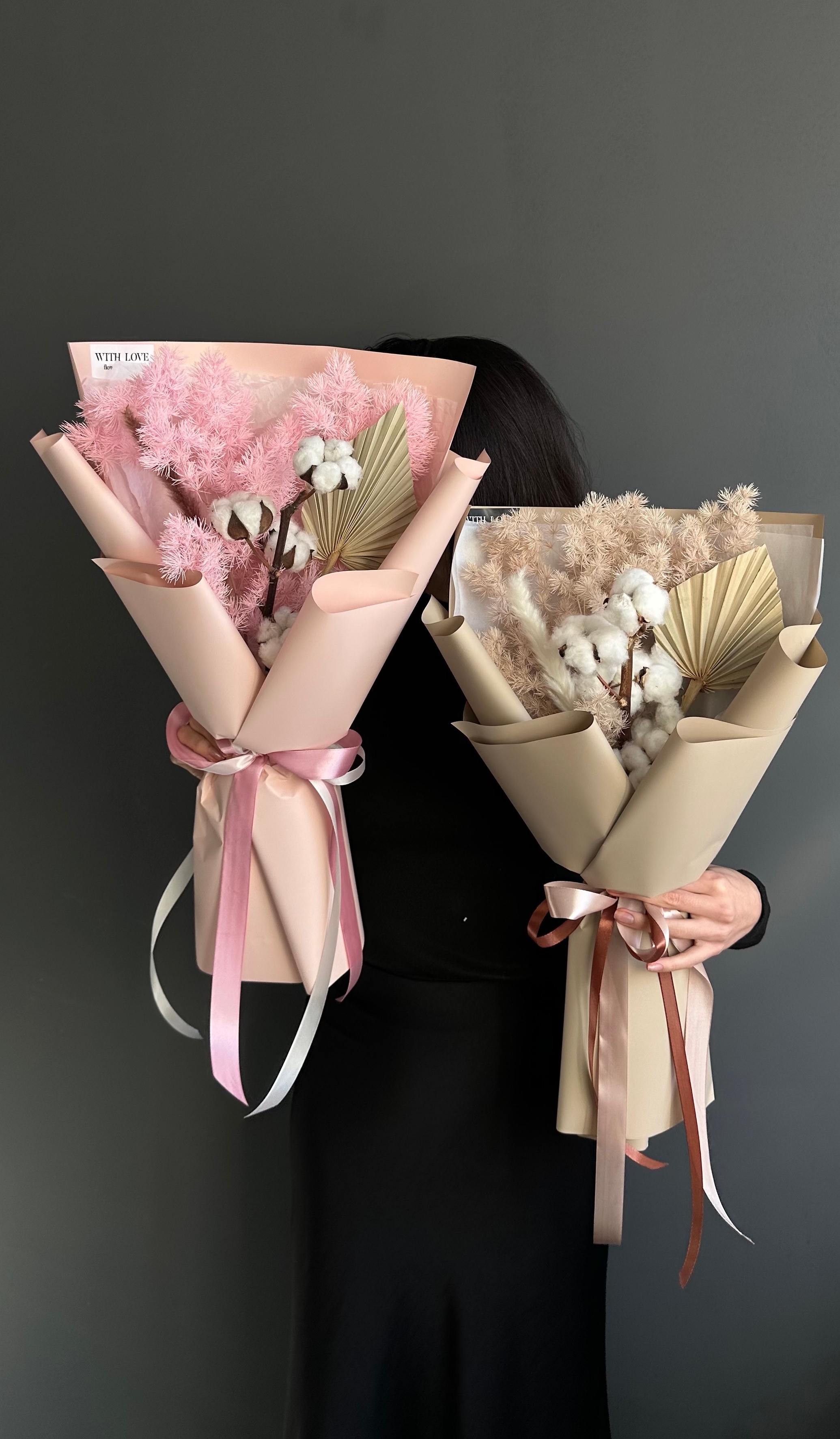 Compliment dry bouquet