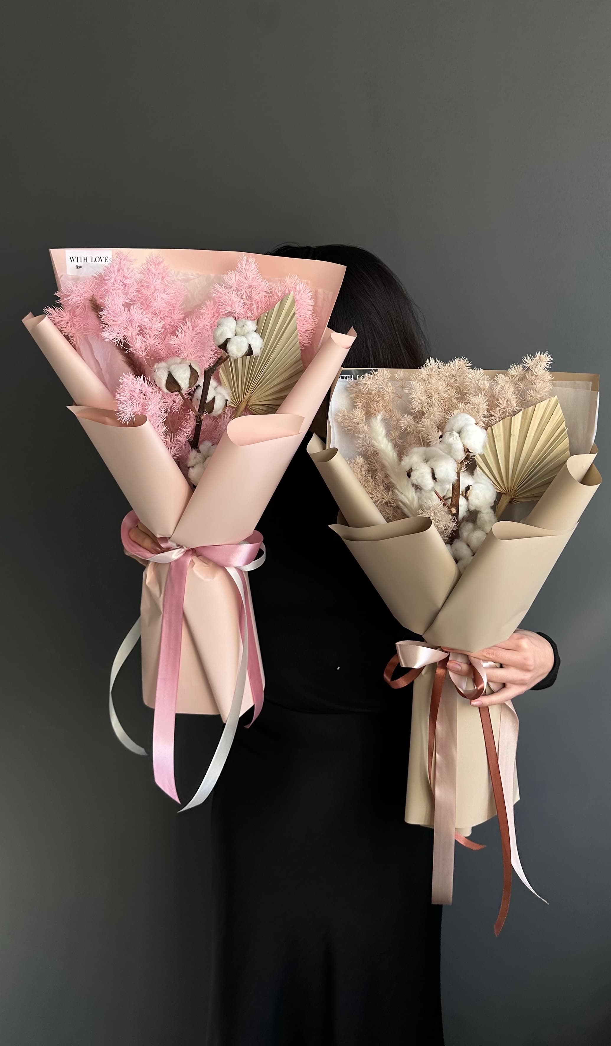 Compliment dry bouquet